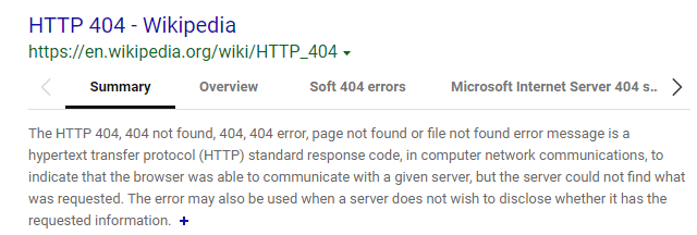 Google Expandable Snippet Carousel